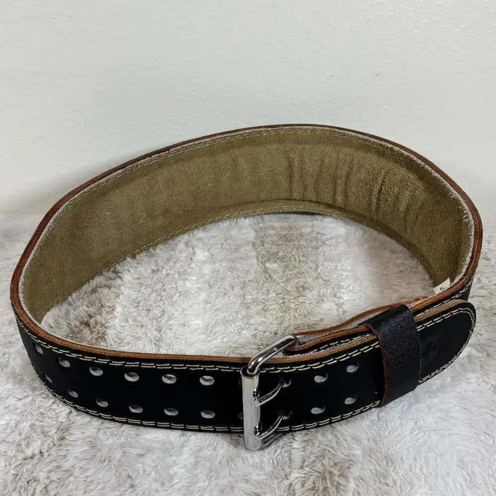 Harbinger XL Weightlifting Belt Double Prong Black Training Powerlifting Belt